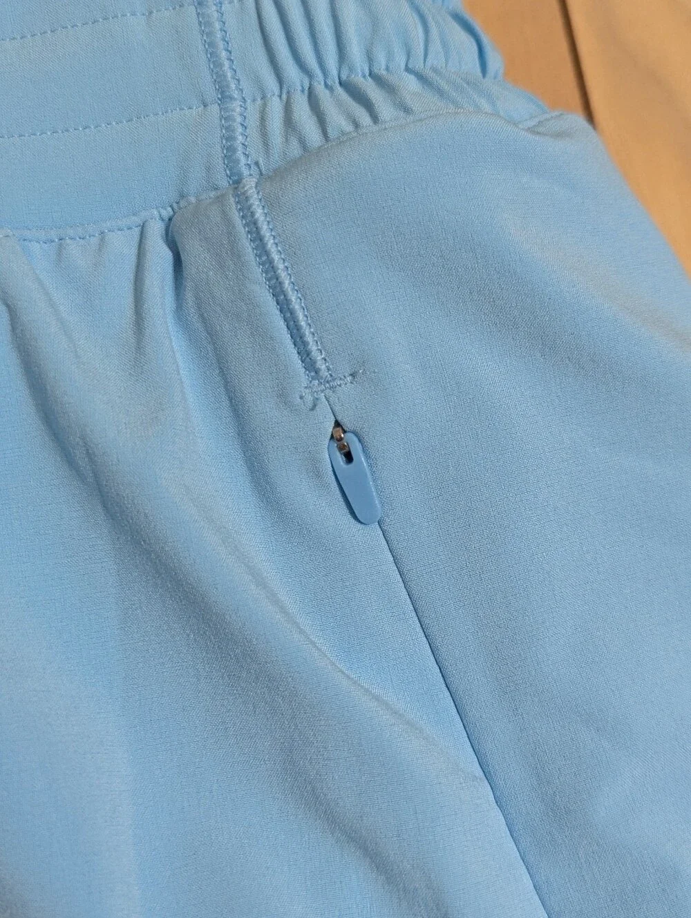 EUC! Lululemon Hotty Hot High Rise Skirt In Light Blue Size 4